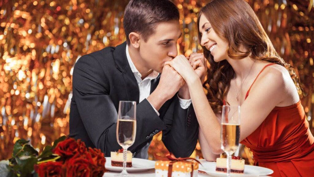 “cena romantica al ristorante per due”